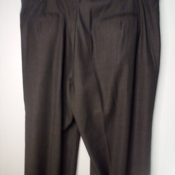 John Henry Pants Men 42 x 30 Pleated Roll Hem Brown - Picture 13 of 14